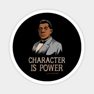 Booker T Washington Quote Gift for Black History Month Magnet